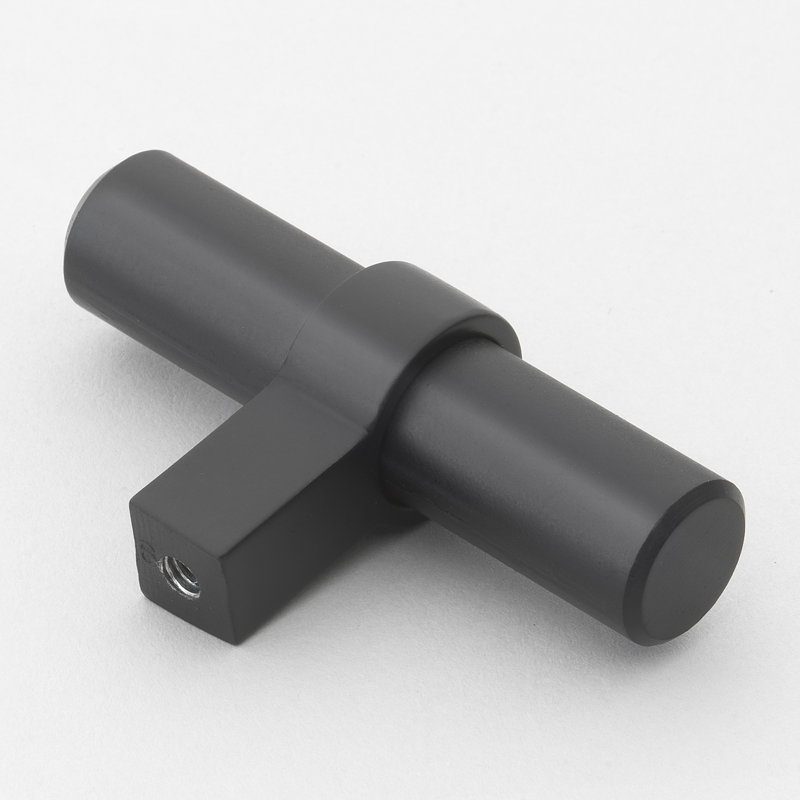 2 1/4" Length Bar Knob, Matte Black