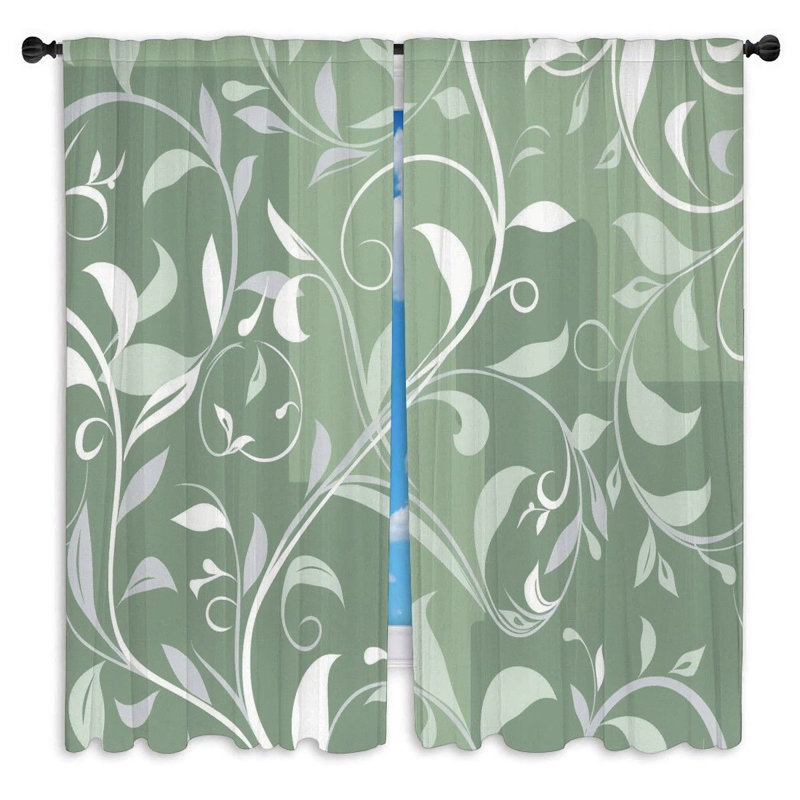 Kelda Room Darkening Curtain Pair, 40" W x 52" L