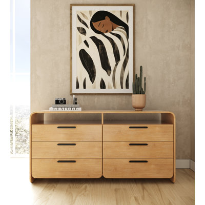 Dresden - Commode moderne en acacia naturel