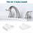 2-handle Bathroom Faucet with Drain Assembly-56206189