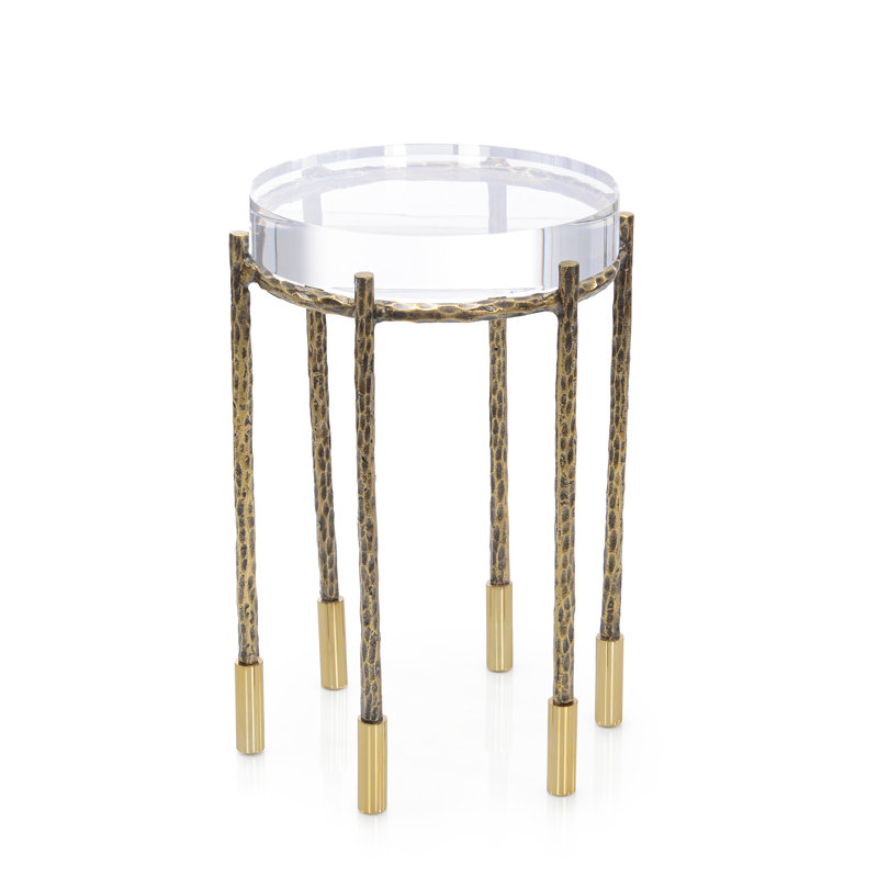 Pomona Side Table, Small, 19" H x 14" W x 14" D
