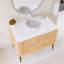 Meuble-lavabo simple 36 po avec lavabo en céramique blanche-1821721490