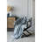 50X60" Conrad Grey Throw Blanket, 2 Pack