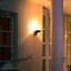 Classic Outdoor Globe Wall Light L 585 S with Motion Sensor E27 Flush Mount-12047623
