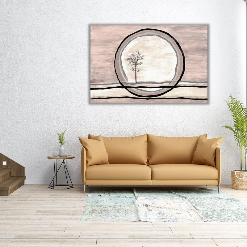 Horizon inhabité - reproduction d'art sur toile, H 12 po x l 18 po
