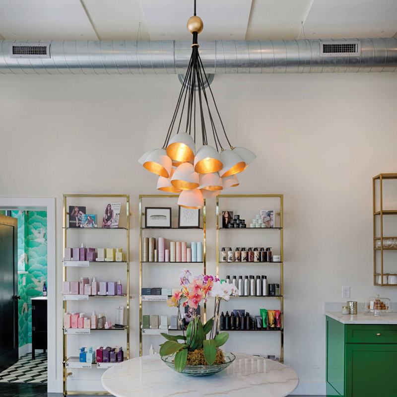 Nula 15-Light Cluster Dome Pendant