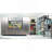Astro Series 32 In. W X 28 In. H X 20 In. D Metal Wall Mounted Base Door Storage Cabinet