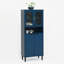 Grande armoire d'exposition avec rangement-1270220310