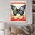 Cadre flottant blanc