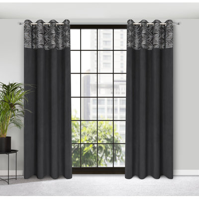 Lipp Blackout Curtains Single Panel