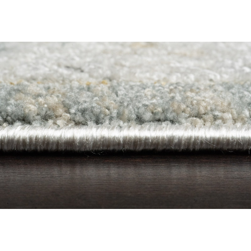 ANNALISE 2.2X7.7 7607-581 BLUE/BEIGE/CREAM, Runner 2'2" x 7'7"