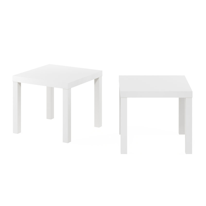 Merbie 2 - Piece Living Room Table Set, White