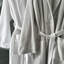 Cotton Blend Mid-Calf Bathrobe with Pockets-1847495103-1847495072