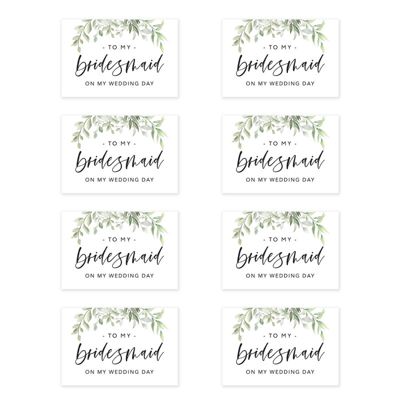 Ensemble de cartes-cadeaux de mariage avec enveloppes