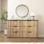 Modern Multi-Functional Six-Drawer MDF Cabinet