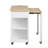 Kitchen Island with Extendable Table, 2 Drawers and 2 Cabinets-1454457873