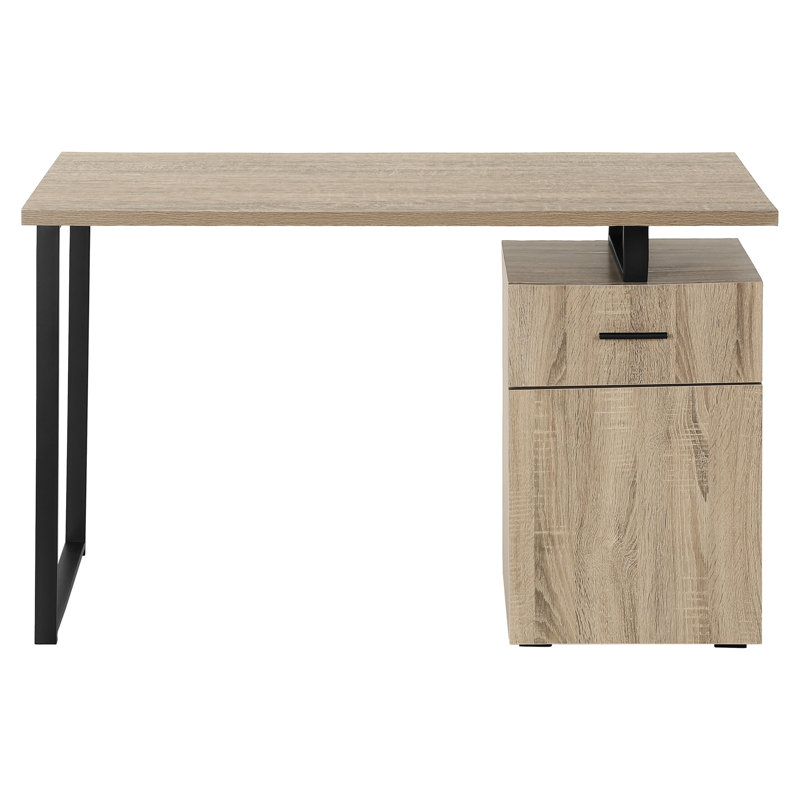 U-Shaped Armoire Desk