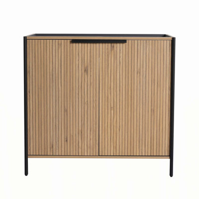 Meuble-lavabo autoportant élégant avec plusieurs caractéristiques pour un confort accru