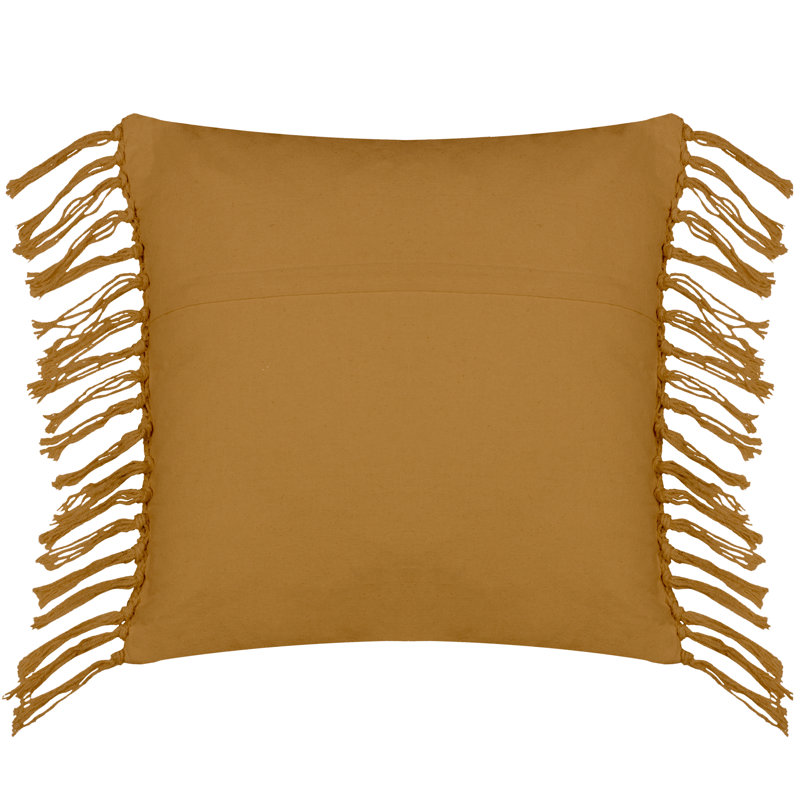 Nimble Square Throw Pillow Cover, Honey