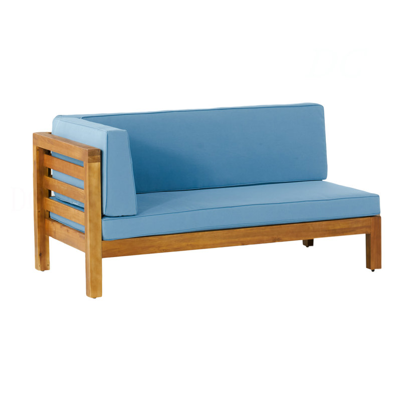 OANA CORNER BENCH-L, BLUE