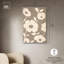 Décoration murale florale Minimalist Bloom par Art Remedy, cadre argenté, 30 x 45-162476412-162476406
