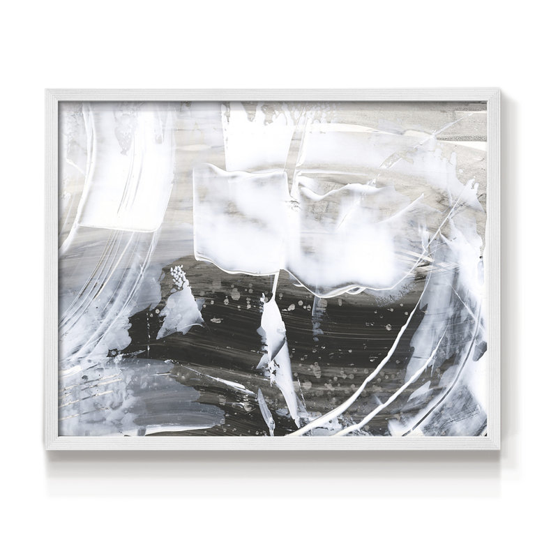 Blizzard Conditions IV - Reproduction encadrée - réversible, H 22 po x l 28 po, Blanc