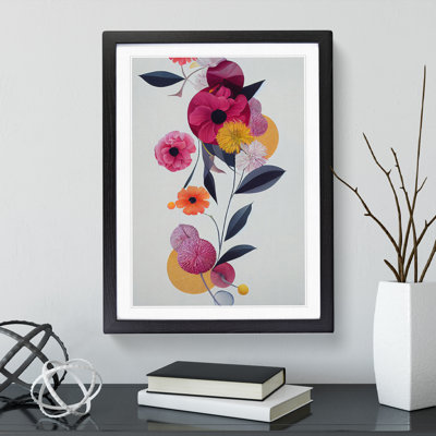 The Eccentric Flowers - Framed Print
