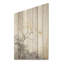 Minimalisme, rivière calme, forêt, forêt, art sur bois de pin naturel-162674123