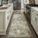 Sarah Modern Abstract Machine Washable Area Rug with Non-Slip Backing