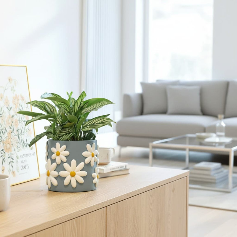 Planter, Blue