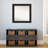 Furniture Espresso Bathroom Vanity Non-Beveled Wall Mirror-459971657