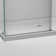 Enigma Air 60.38" W x 34.75" D x  76" H Frameless Rectangle Walk In Shower Enclosure