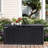 100 Gallon 100 Gallon Black Brown Resin Outdoor Patio Storage Box, Weather-Resistant Deck Storage Container For Backyard-129177311