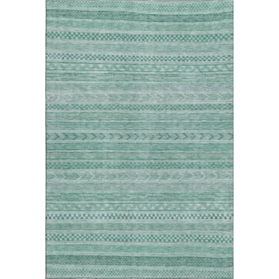 Premium Machine Washable Brennon AMF1625 Stripes Rug