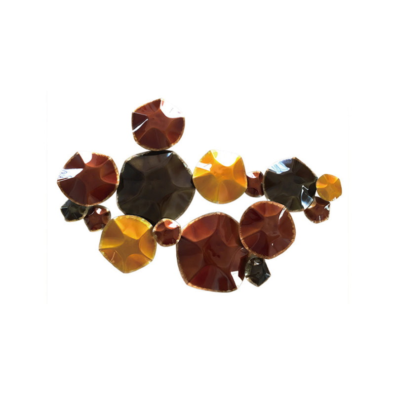 Handmade Modern Abstract Wall Decor on Metal