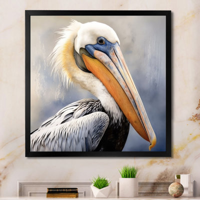 Majestic Pelican Seabird III - Art mural grand pélican