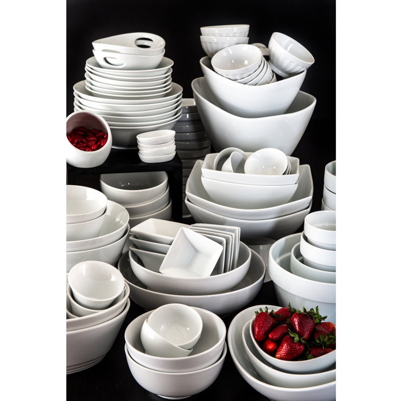 BIA Cordon Bleu Porcelain 4.5-Ounce Footed Bowls