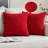  Set of 2 Throw Pillow Covers With Inserts– 18"x18" Decorative Throw Pillow Full Set-1480075083