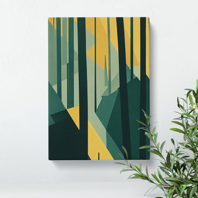 Block Print Forest No.1 - Print