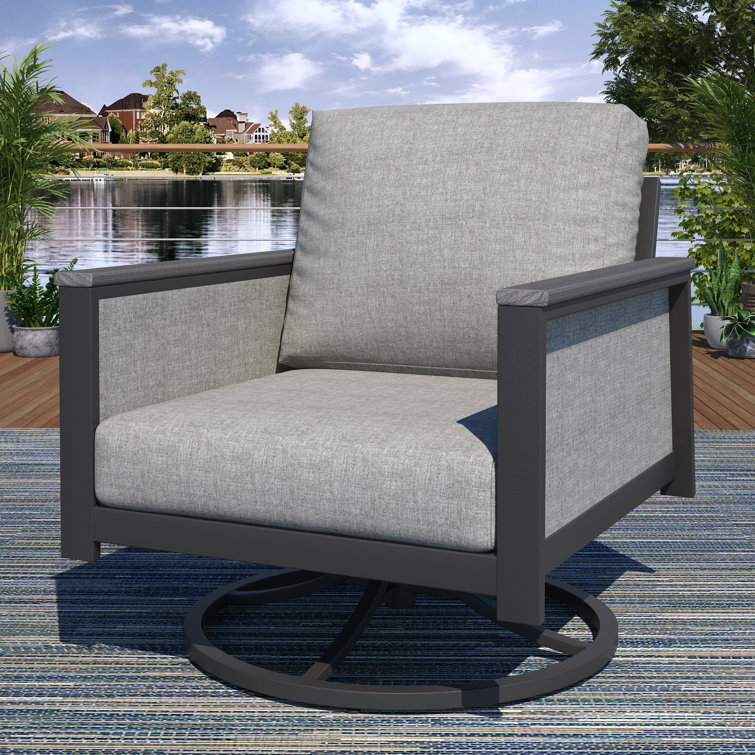 Sunbrella Outdoor Swivel Chair Cushions Patio Furniture Sunbrella