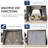 Metal Pergola With Hardtop Roof, Purple Leaf Pergola For Backyard, Aluminum Pergolas With Curtains, Gazebo For Garden,Patio,Black-111465765