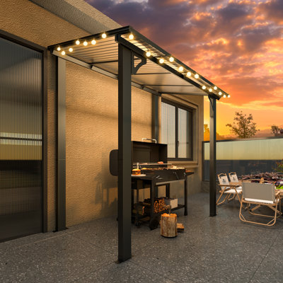Aluminum Pergola with Canopy