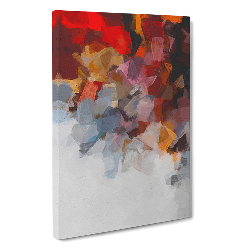 Lightyears Abstract - Wrapped Canvas Painting, 50cm H x 35cm W x 3cm D