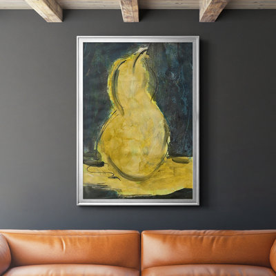 «Urban Pear II», reproduction encadrée de qualité supérieure - Prêt à être accroché-2848195