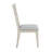 Farmhouse Dining Furniture Set Of 2 Side Chairs Antique White Finish Wooden Durable Comfortable Padded Seat