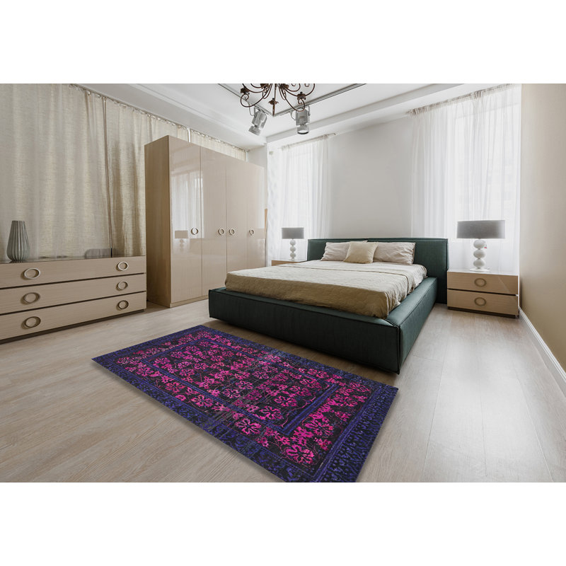 100% Machine Washable Abstract 319 Area Rug