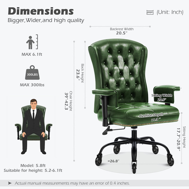 Executive Chair, Green