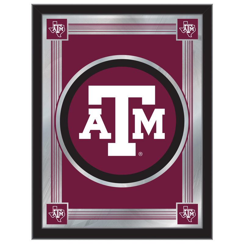 NCAA Logo Mirror, impression encadrée, Texas A&M