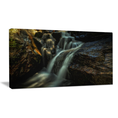 " Slow Motion Waterfall In Summer "
