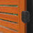 3.6'' H x 1.92'' W Black Polyethylene Plastic